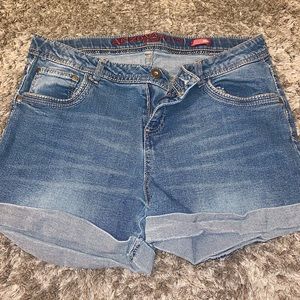 junior jean shorts